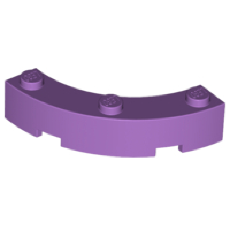 Steen, Rond Hoek 4x4 macaroni Medium Lavender